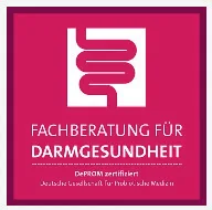 Siegel: Fachberatung für Darmgesundheit, DePROM zertifiziert